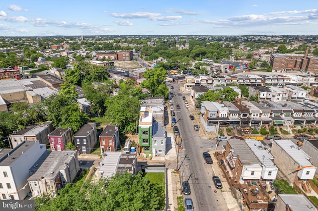 978 N 45th St, Philadelphia, PA 19104 - aerial view of property and surrounding area with nearby suburban area