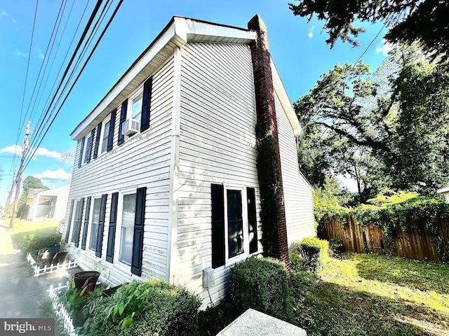 316 E Camden Wyoming Ave, Camden, DE 19934 - view of property exterior with a chimney