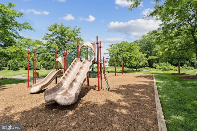 42322 Rising Moon Pl, Brambleton, VA 20148 - community jungle gym featuring a lawn