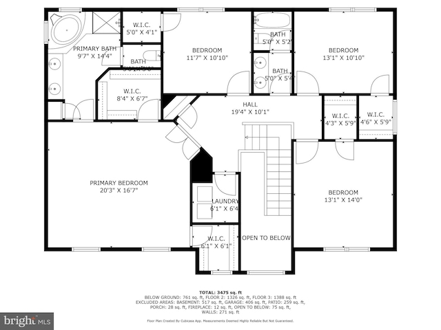 42322 Rising Moon Pl, Brambleton, VA 20148 - home floor plan