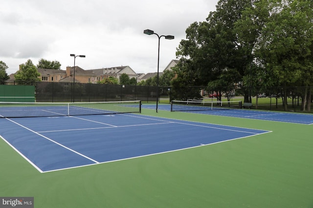42322 Rising Moon Pl, Brambleton, VA 20148 - view of tennis court featuring community basketball court