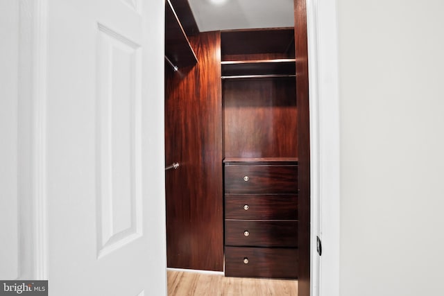 5050 7th Rd S Unit 201, Arlington, VA 22204 - spacious closet featuring light wood-type flooring
