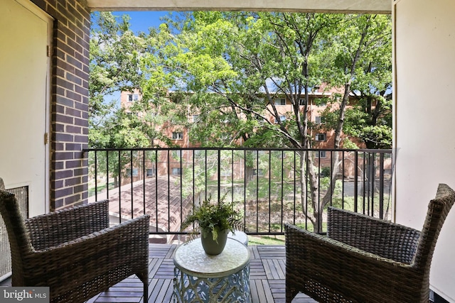 5050 7th Rd S Unit 201, Arlington, VA 22204 - view of balcony
