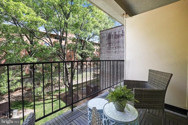 5050 7th Rd S Unit 201, Arlington, VA 22204 - view of balcony