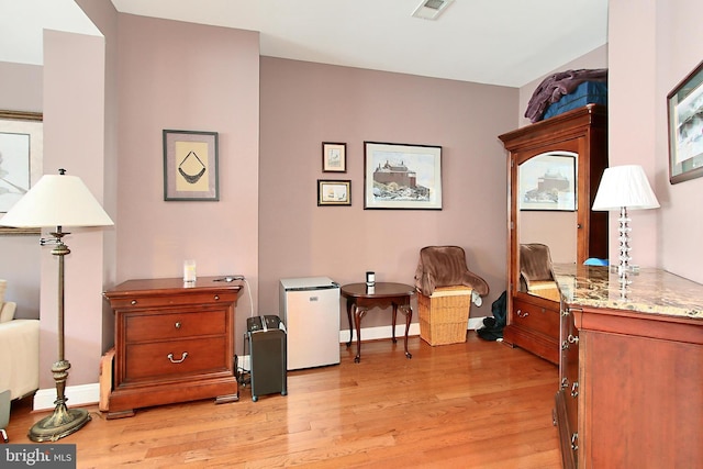 120 Fortnightly Blvd, Herndon, VA 20170 - home office with light wood-type flooring and baseboards