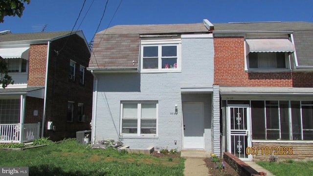 5732 5th St NE, Washington, DC 20011 - multi unit property featuring brick siding and central AC