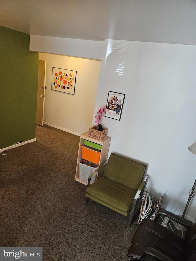 5410 Connecticut Ave NW Unit 112, Washington, DC 20015 - hallway featuring carpet and baseboards