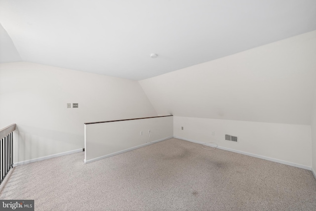 355 Westridge Cir Unit 128, Phoenixville, PA 19460 - bonus room with lofted ceiling, baseboards, and carpet floors