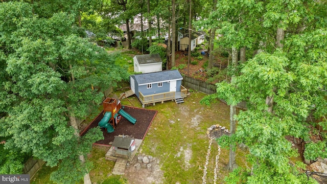9761 Turnbuckle Dr, Burke, VA 22015 - aerial view of property and surrounding area