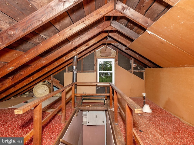 510 E Main St, Emmitsburg, MD 21727 - unfinished attic with an upstairs landing