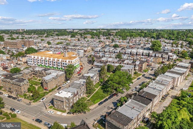 1826 N 52nd St, Philadelphia, PA 19131 - aerial view of property and surrounding area