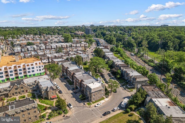 1826 N 52nd St, Philadelphia, PA 19131 - aerial overview of property's location