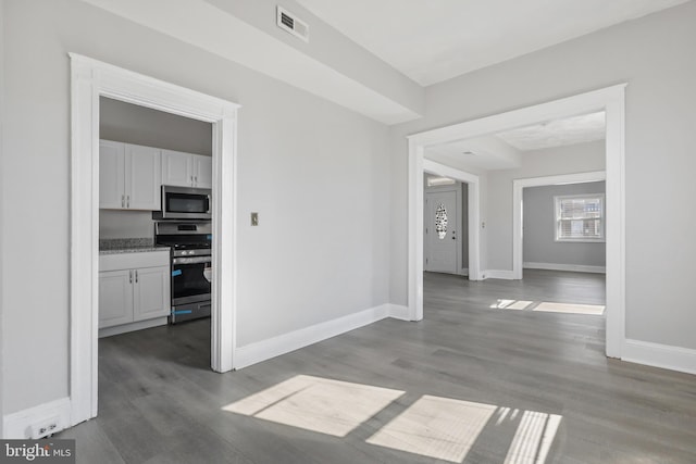 3532 Lucille Ave, Baltimore, MD 21215 - corridor with wood finished floors and baseboards