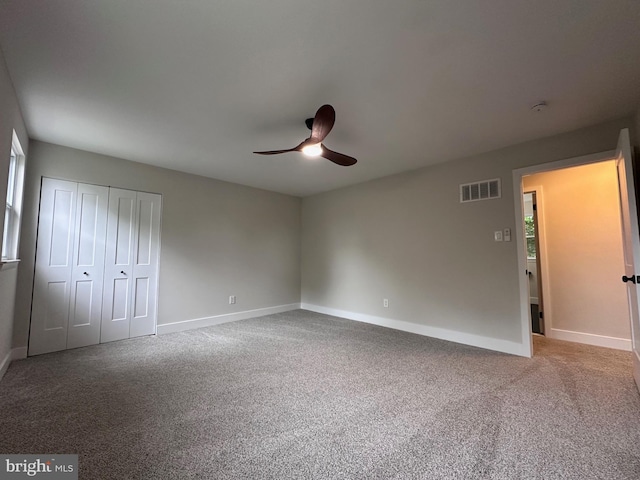 215 Bridge Rd, Upper Chichester, PA 19061 - unfurnished bedroom with carpet flooring, baseboards, and a closet