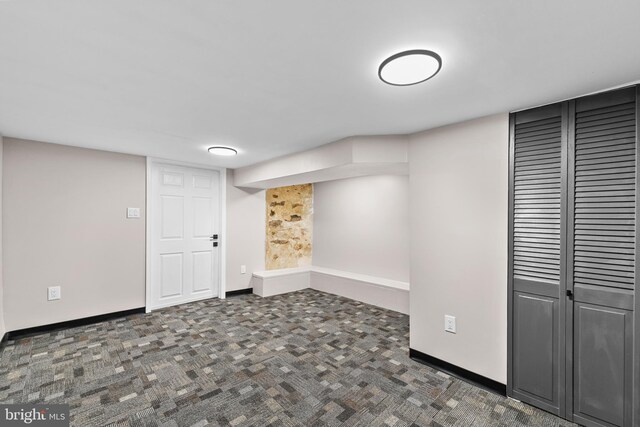 3342 Belgrade St, Philadelphia, PA 19134 - finished below grade area featuring carpet and baseboards