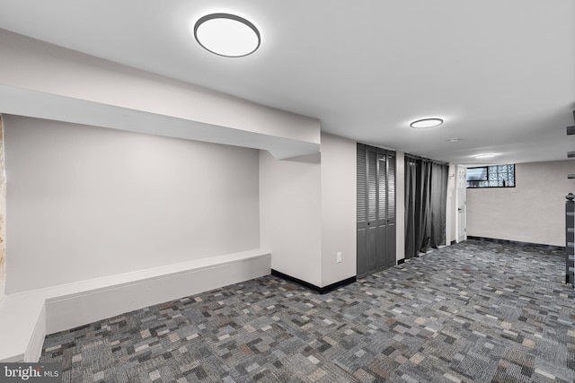 3342 Belgrade St, Philadelphia, PA 19134 - basement with carpet flooring and baseboards