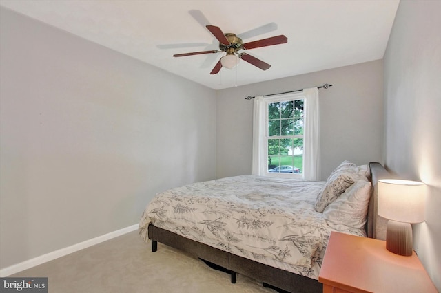 325 Jasmine Dr, Hanover, PA 17331 - bedroom featuring carpet, baseboards, and ceiling fan