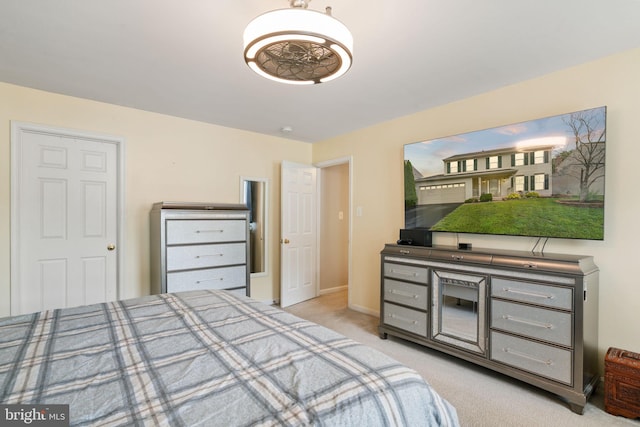 9235 Stephanie St, Manassas Park, VA 20111 - bedroom featuring light carpet and baseboards