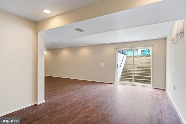9235 Stephanie St, Manassas Park, VA 20111 - spare room with wood finished floors and baseboards