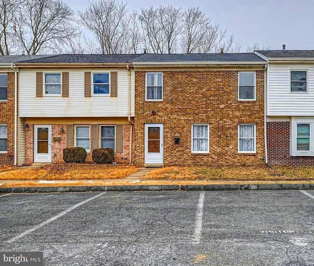 1571 Charlestown Dr, Edgewood, MD 21040 - view of front facade with uncovered parking and brick siding
