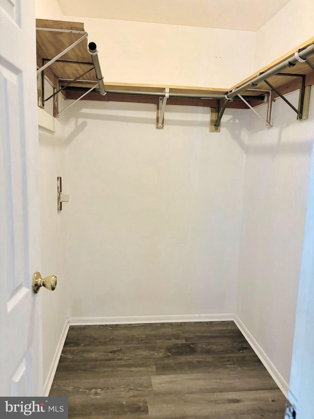 1571 Charlestown Dr, Edgewood, MD 21040 - walk in closet with dark wood finished floors