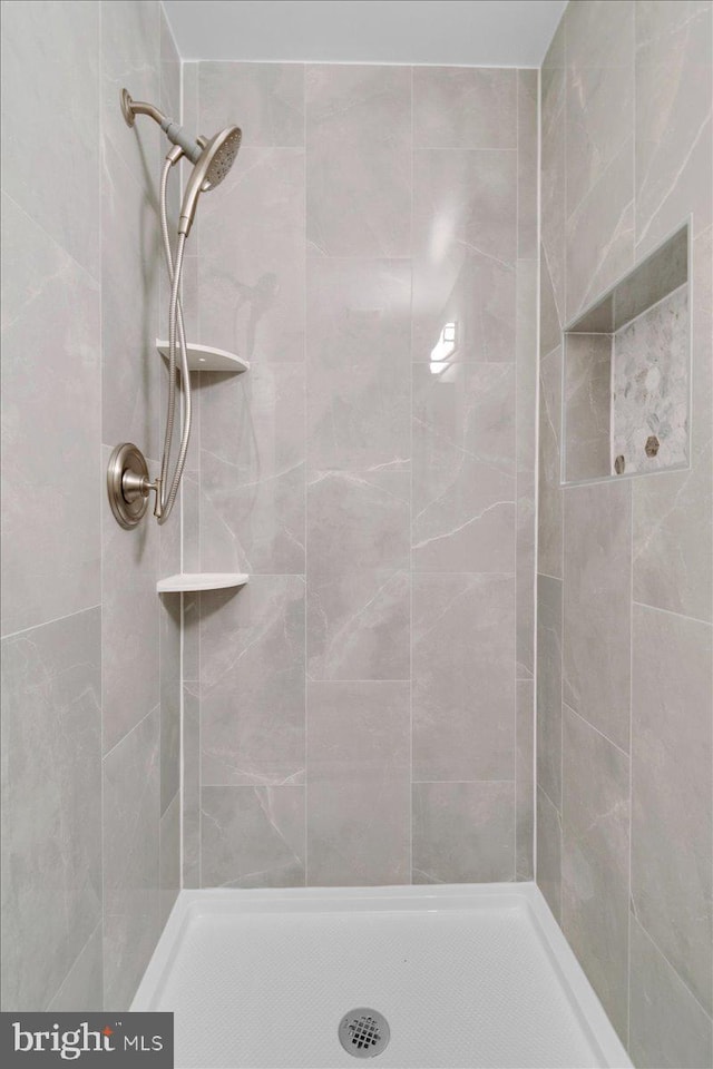 5521 4th St NW, Washington, DC 20011 - bathroom with tiled shower