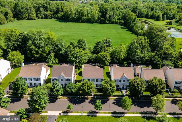 196 Pipers Inn Dr, Fountainville, PA 18923 - aerial view of residential area