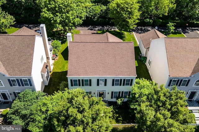 196 Pipers Inn Dr, Fountainville, PA 18923 - bird's eye view