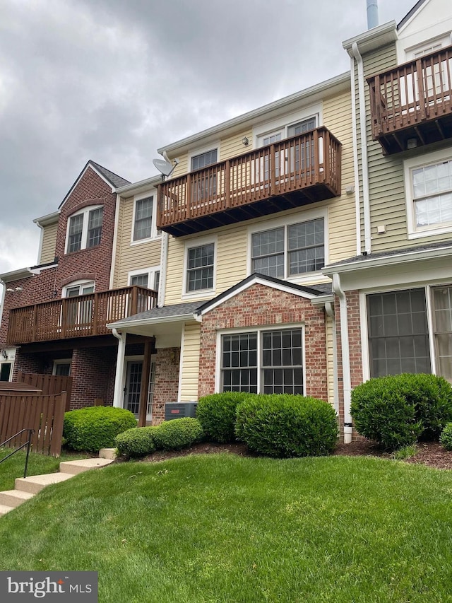 12625 Kempston Ln, Woodbridge, VA 22192 - view of property featuring brick siding