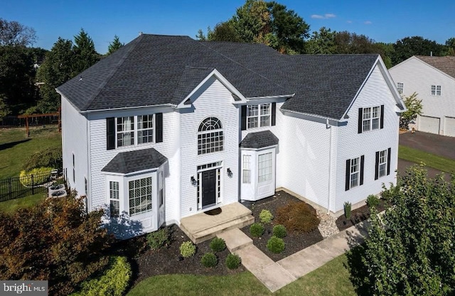 13 Richland Dr, Mount Laurel, NJ 08054 - view of front facade featuring roof with shingles and cooling unit