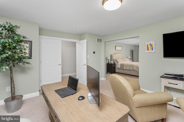 13 Richland Dr, Mount Laurel, NJ 08054 - carpeted bedroom with a desk and baseboards