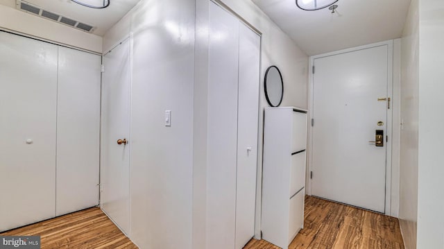 3101 Boardwalk Unit 1206-2, Atlantic City, NJ 08401 - hall with light wood-style flooring