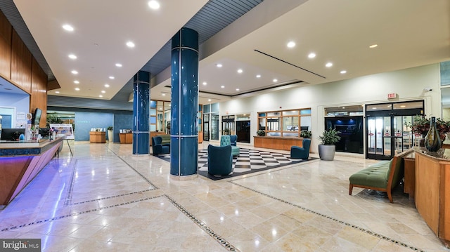 3101 Boardwalk Unit 1206-2, Atlantic City, NJ 08401 - community lobby featuring recessed lighting