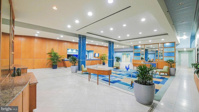 3101 Boardwalk Unit 1206-2, Atlantic City, NJ 08401 - lobby featuring recessed lighting