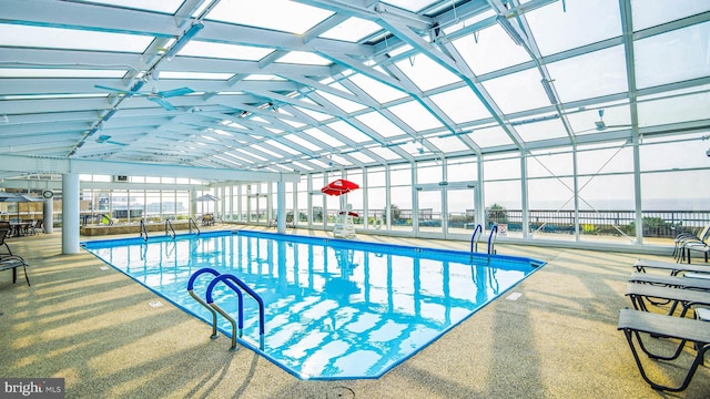 3101 Boardwalk Unit 1206-2, Atlantic City, NJ 08401 - indoor pool featuring a patio area