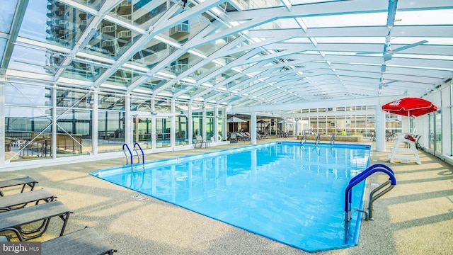 3101 Boardwalk Unit 1206-2, Atlantic City, NJ 08401 - indoor pool featuring a patio area