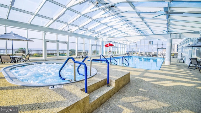 3101 Boardwalk Unit 1206-2, Atlantic City, NJ 08401 - indoor community pool with a patio area
