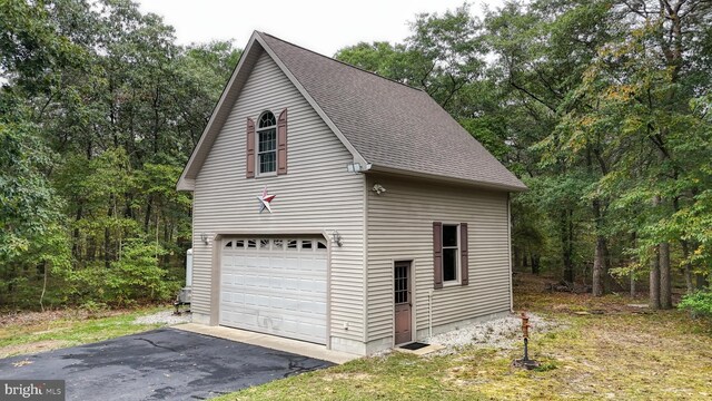 30751 Al Jan Dr, Laurel, DE 19956 - garage with asphalt driveway