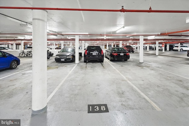 430 M St SW Unit N-609, Washington, DC 20024 - view of parking deck