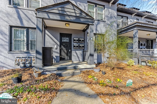 1658 W Virginia NE Unit 101, Washington, DC 20002 - view of exterior entry with brick siding