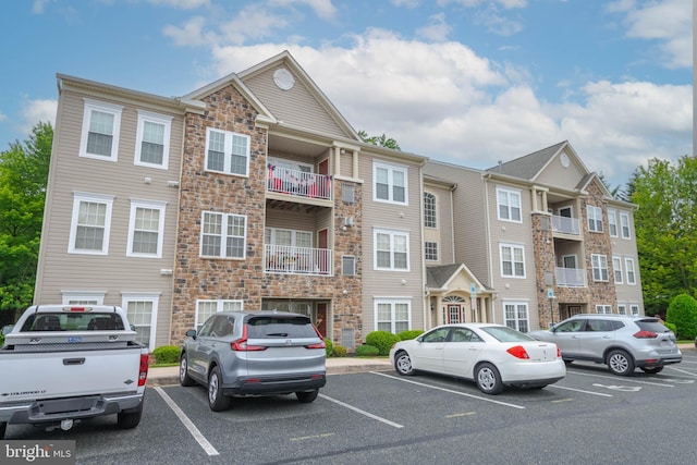 130 W Broadway Unit 1D, Bel Air, MD 21014 - view of property featuring uncovered parking