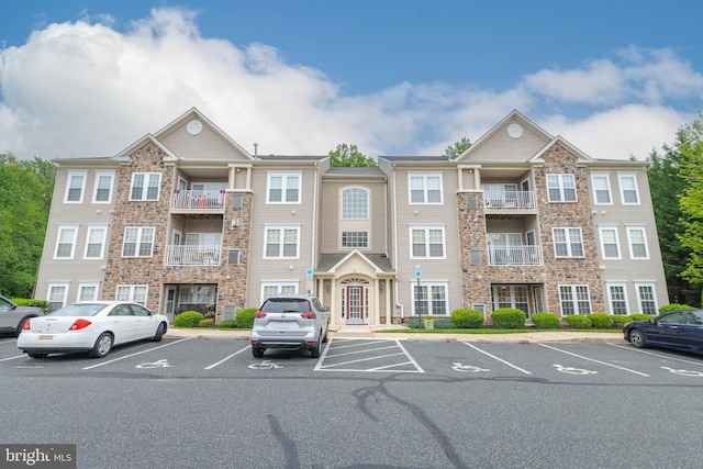 130 W Broadway Unit 1D, Bel Air, MD 21014 - view of building exterior featuring uncovered parking