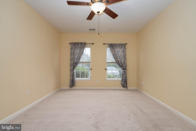 130 W Broadway Unit 1D, Bel Air, MD 21014 - unfurnished room with a ceiling fan, carpet, and baseboards
