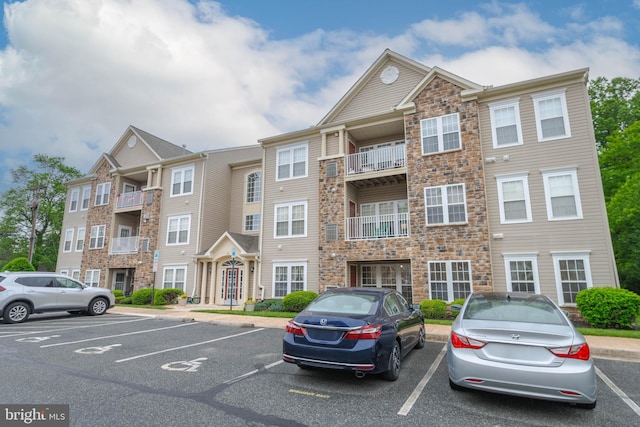 130 W Broadway Unit 1D, Bel Air, MD 21014 - view of building exterior with uncovered parking