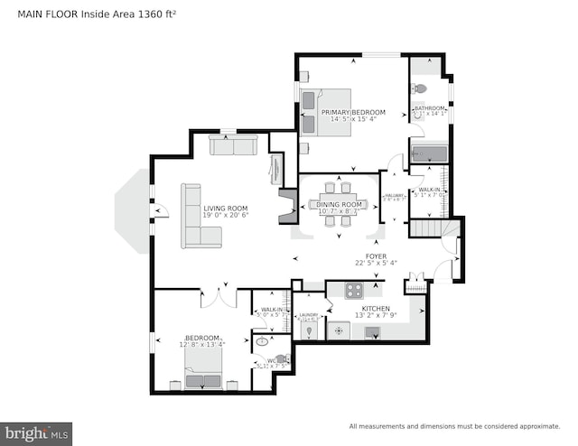2001 19th St NW Unit 10, Washington, DC 20009 - home floor plan