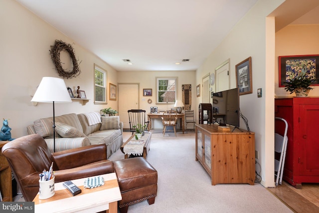 550 Somerton Ave, Philadelphia, PA 19116 - living room with recessed lighting and light carpet