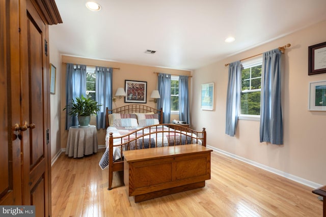 550 Somerton Ave, Philadelphia, PA 19116 - bedroom featuring light wood finished floors, baseboards, and recessed lighting