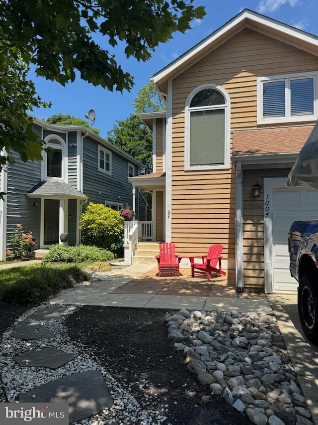 1004 Blackwell, Annapolis, MD 21403 - view of front facade with an attached garage