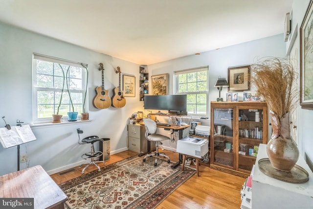 221 Shirley, Jeffersonville, PA 19403 - office space with wood finished floors and baseboards