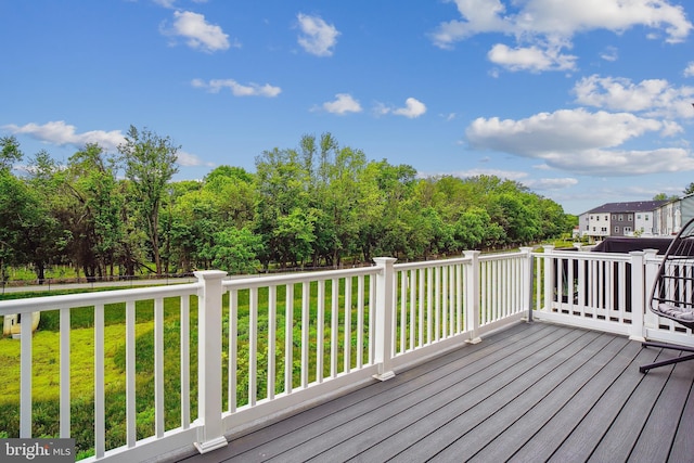 1724 Atlas Dr, Frederick, MD 21702 - deck with a lawn